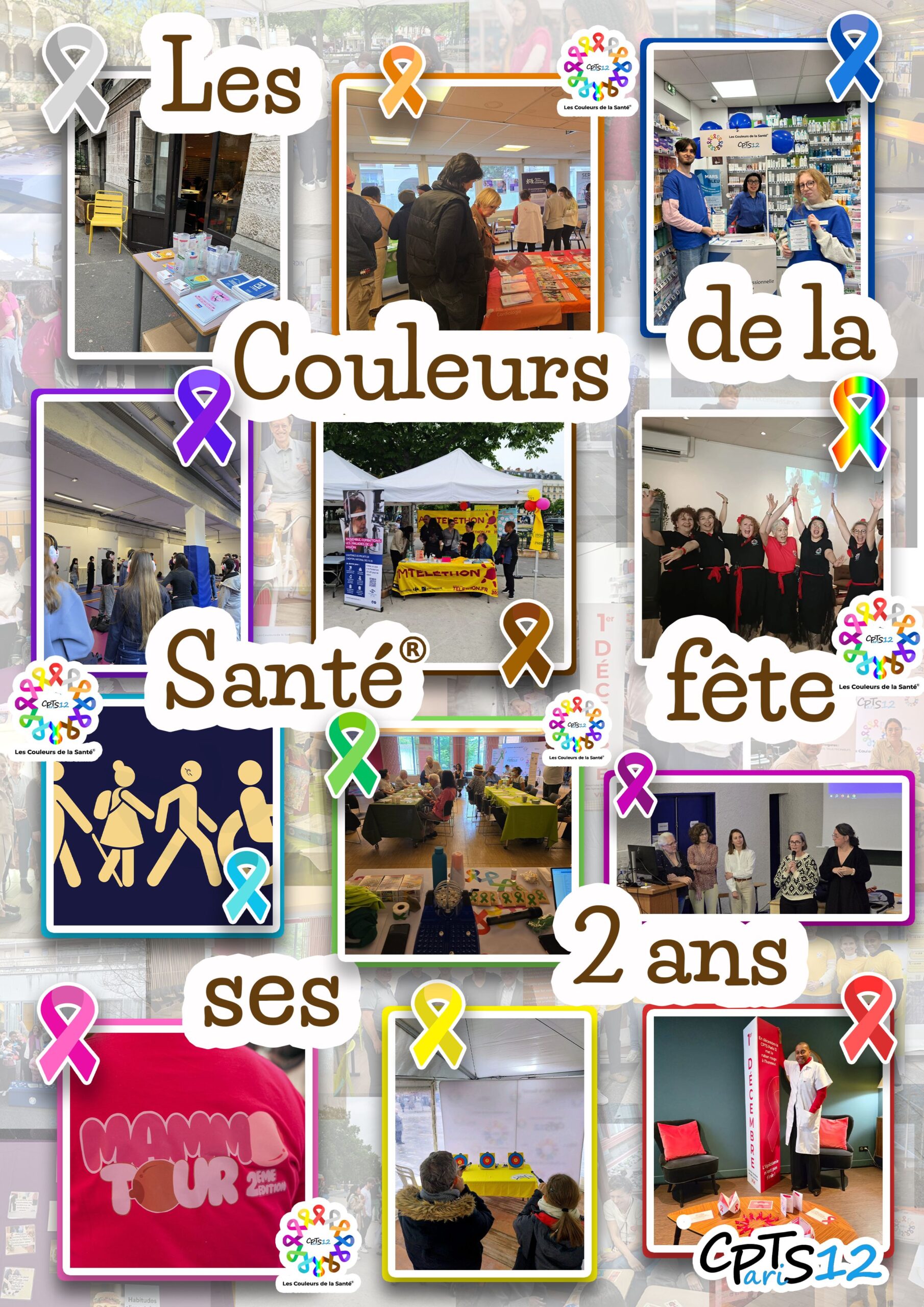 Les couleurs de la santé : 2 ans d'actions